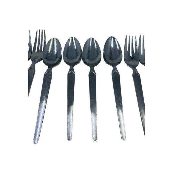 Stanley‎ Roberts Cortina Stainless Flatware Japan 16 Piece Service - Picture 4 of 9